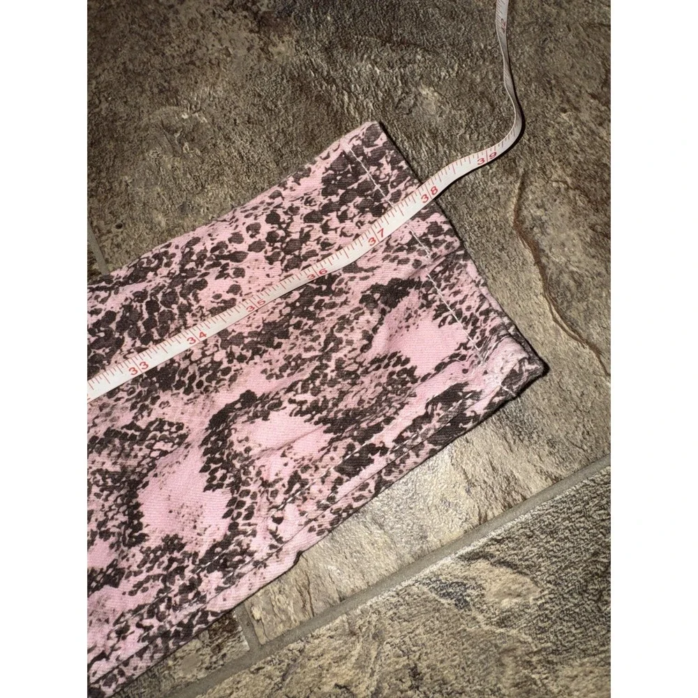 Snake Print Pink BDG Twig High-Rise Skinny Jeans Women Size 27 Urban‎ Outfitters